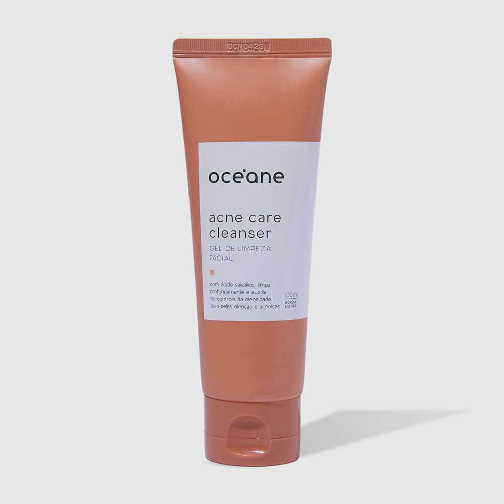 Gel de Limpeza Facial com Ácido Salicílico – Acne Care Cleanser 100ml - Beauty