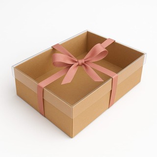 10 Caixa Kraft Visor 24x13x7,5 PREMIUM - Para Presente -  - Dia das mães - Dia dos Namorados - Dia dos Pais em Oferta na Shopee