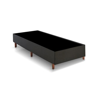 Base Universal Gazin 79x39 Suede Preto Conforto e Elegância para Seu Colchão em Oferta na Shopee