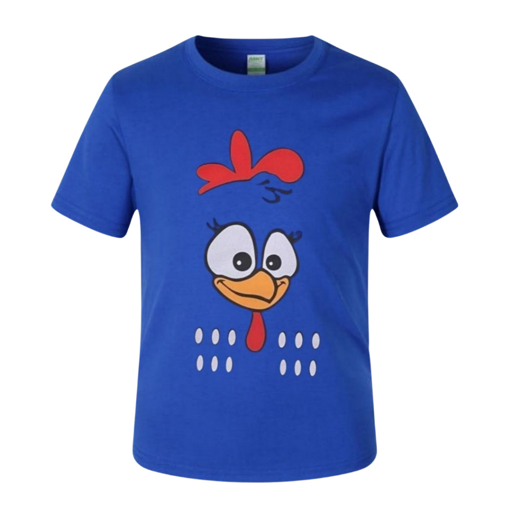 Camiseta camisa blusa GALINHA PINTADINHA Fantasia Infantil em Oferta na Shopee