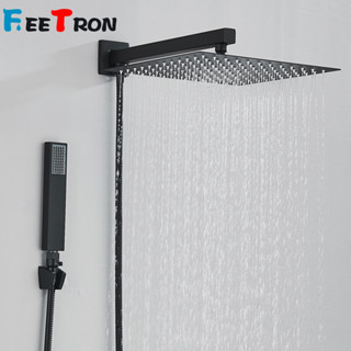 Chuveiro De Aço Inoxidável De 30/20 Cm Com Perfurador E Mão Lux Kit Completo De Desenvolvedor em Oferta na Shopee