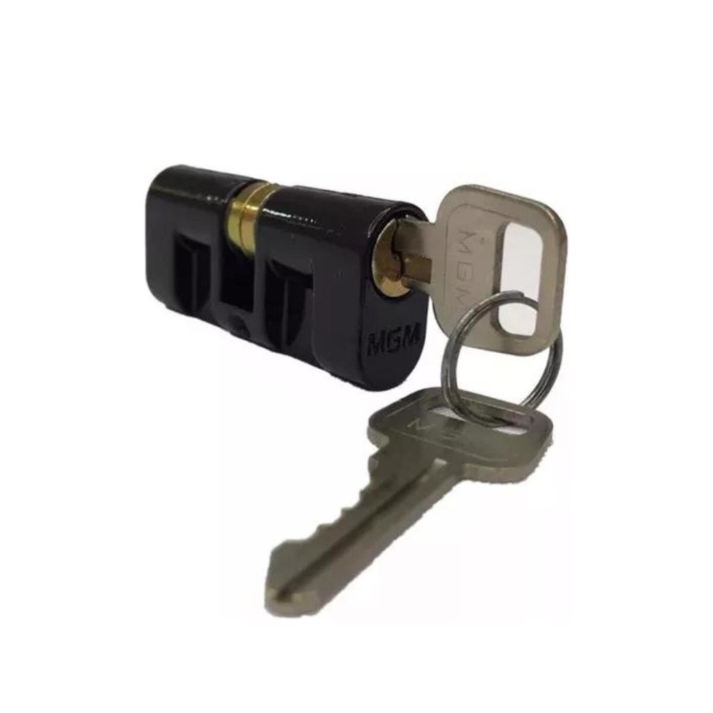 Fechadura Tambor Cilindro Miolo p Portas C/ 2 Chaves 40 MGM Com Parafuso - Cores