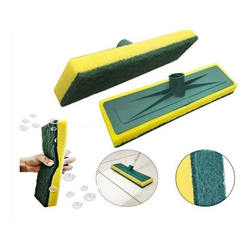 Kit 03 Refil Esponja Abrasivo Esfregão P Rodo Limpa Azulejo em Oferta na Shopee