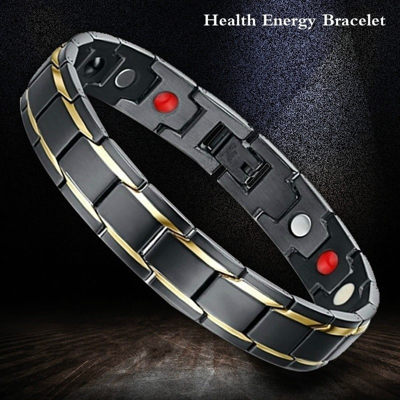 Pulseira Magnética de Bioenergia Masculina