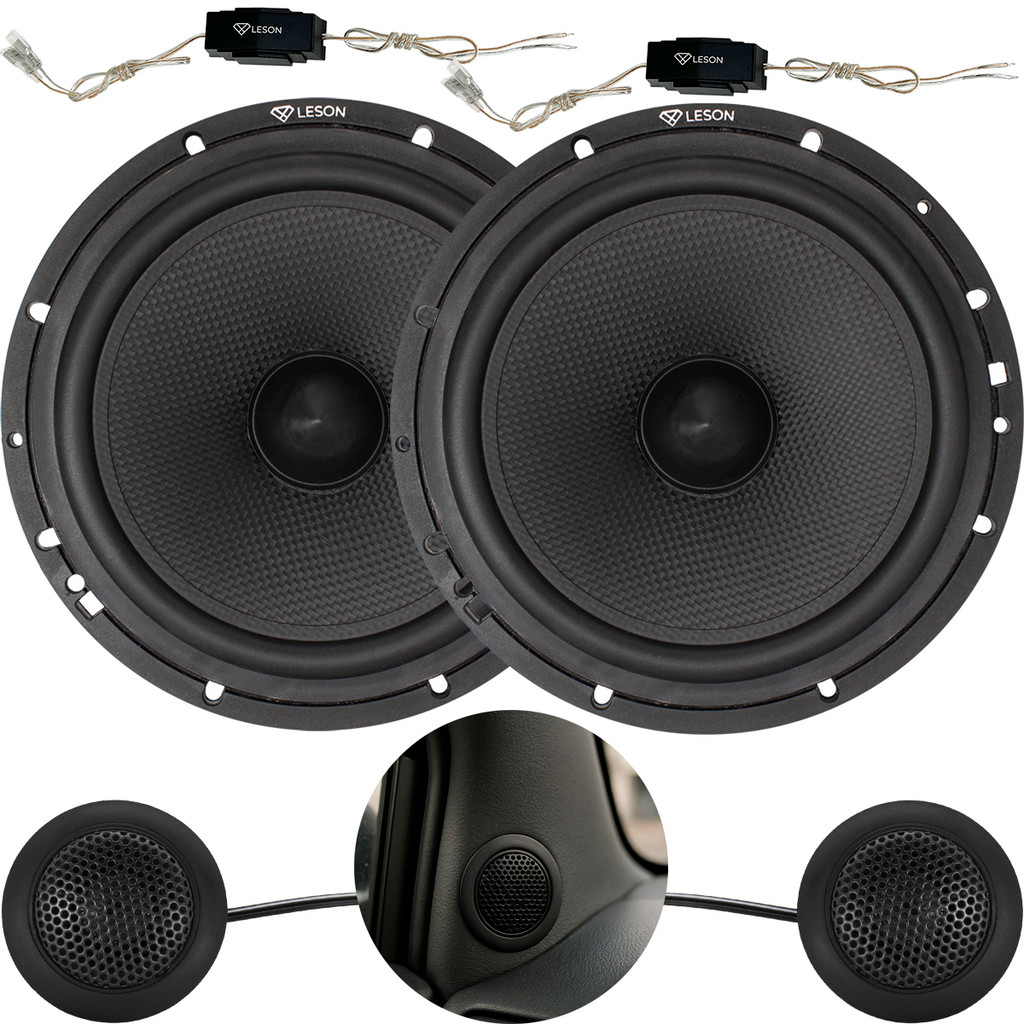 Kit 2 Vias 6 Polegadas 320w Tweeter Neodímio Leson Diamond Alto Falante Carro Automotivo Potente em Oferta na Shopee