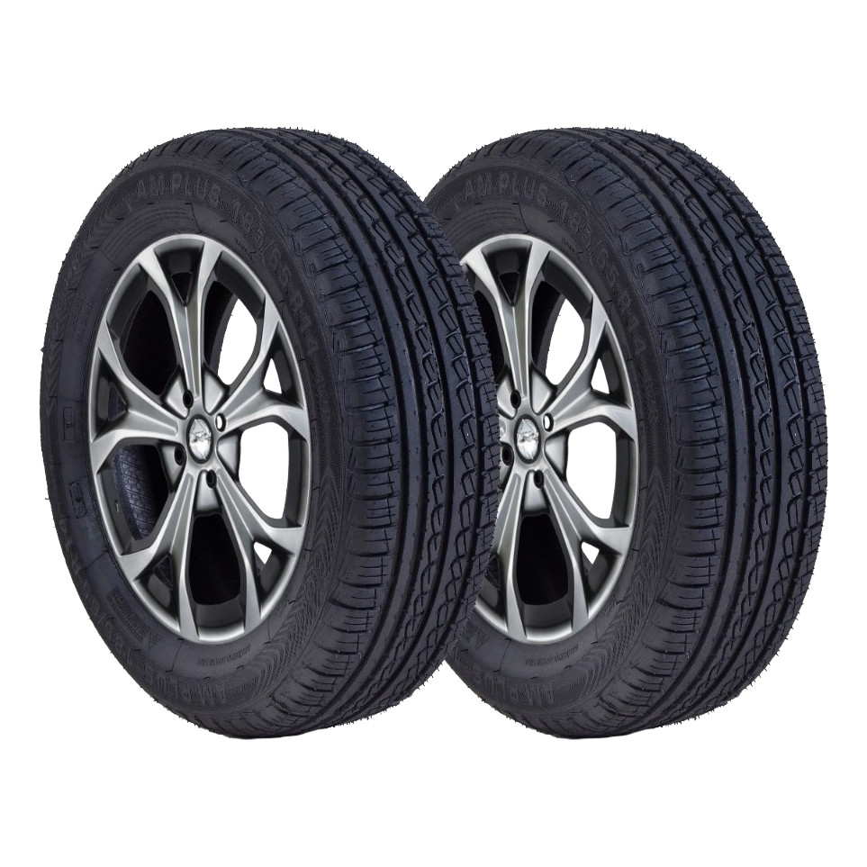 Kit 2 Pneus Remold 185/65/14 Am Plus Aro 14 em Oferta na Shopee