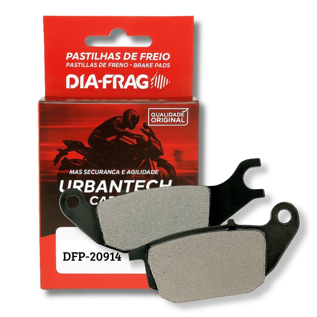 Pastilha de Freio Traseira Cg 160 Titan Abs 2025 Diafrag em Oferta na Shopee