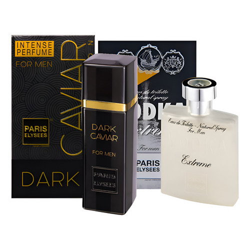 Kit 1 Dark Caviar + 1 Vodka Extreme 100ml Paris Elysees