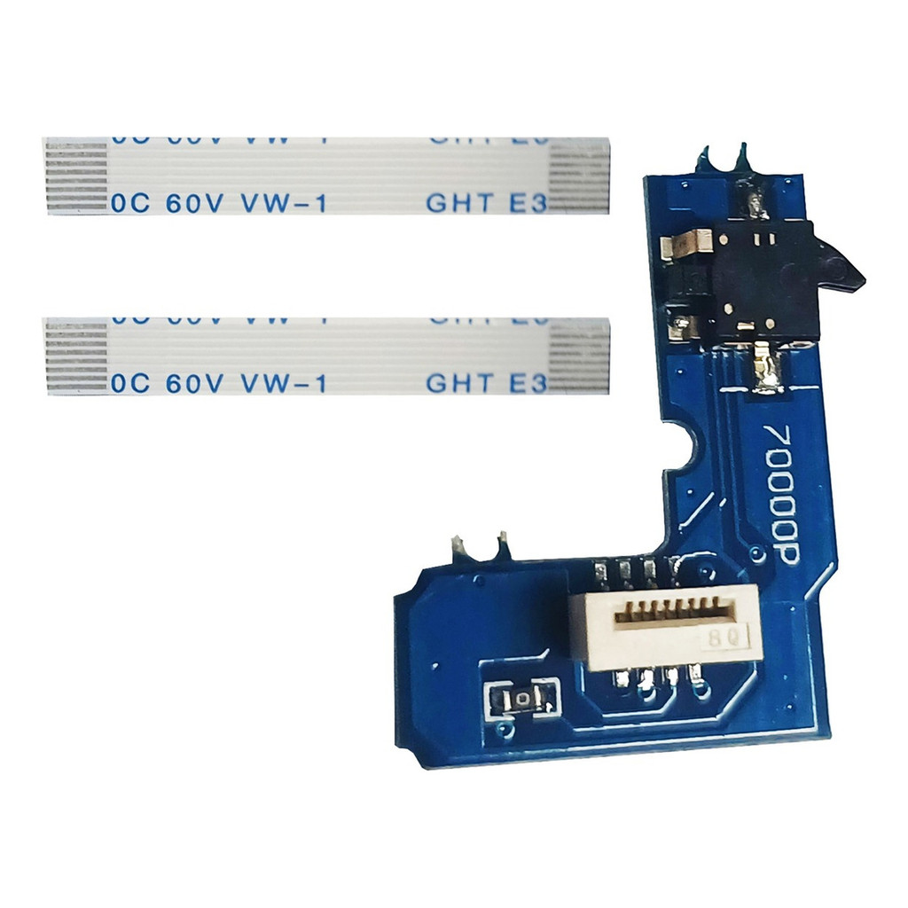 Kit Placa Reset Power Ps2 7000x SCPH-75001 SCPH-7700x Liga/desliga + 2 Cabo Flat