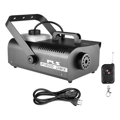 Máquina De Fumaça F-1500 PLS Com DMX Controle Remoto Sem Fio 220V Reservatório De 2,5 Litros + Nota Fiscal E Garantia
