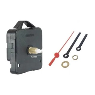 Maquininha de Relógio Parede Eixo Medio 17mm Silencioso Movimento continuo Maquina da boa da Boa B2 em Oferta na Shopee