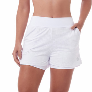 Short Active Branco SND Fitness em Oferta na Shopee