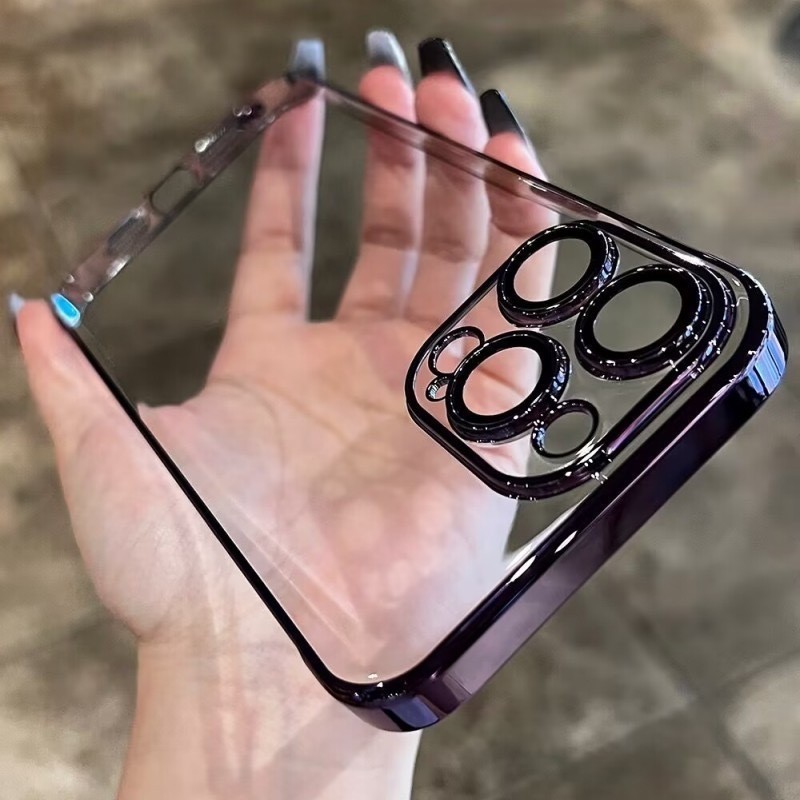 Case Capa Capinha De Celular Para iPhone 11 Pro/12 Pro Max/13 Pro Max/14 Pro Max/15 Plus Premium TPU D01 em Oferta na Shopee