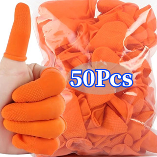 50Pcs Luvas Dedos De Borracha Anti-Estáticas Descartáveis/Látex Antiderrapantes Protetor De Cots Relógio Ferramentas De Reparo em Oferta na Shopee