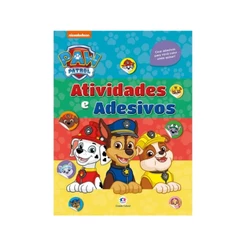 Livro Adesivos Patrulha Canina - Adesivos e atividades