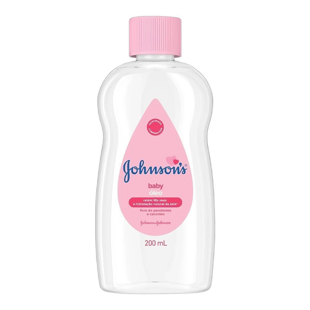 ÓLEO JOHNSON'S BABY COM 200ML - Mom & Baby