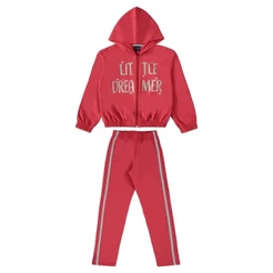 Conjunto Jaqueta e Calça Infantil Menina Guloseima