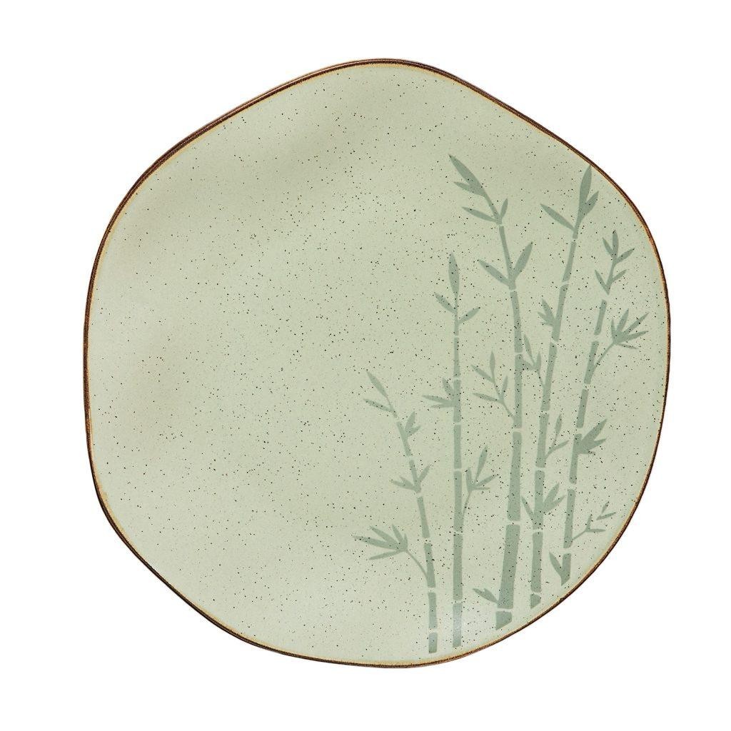 Prato Raso 27,5 cm Ryo Bambu Porcelana Oxford em Oferta na Shopee