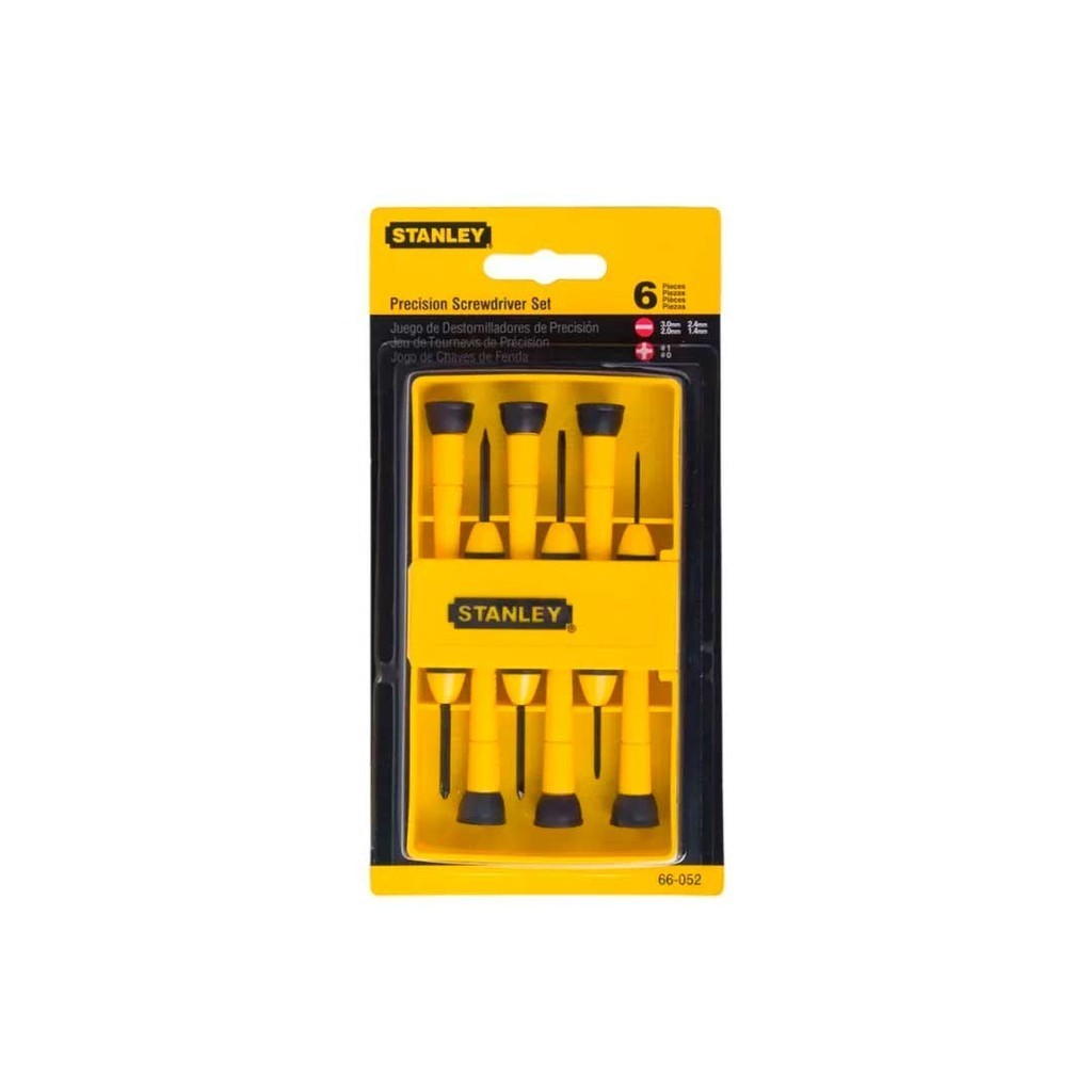 Jogo De Chaves Precisao Stanley 06 Pcs - 66-052 em Oferta na Shopee