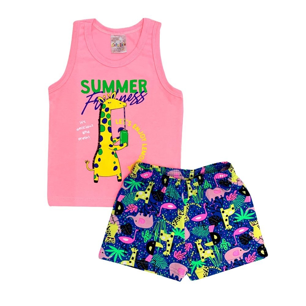 Conjunto Menina Girafinha - Catolele em Oferta na Shopee