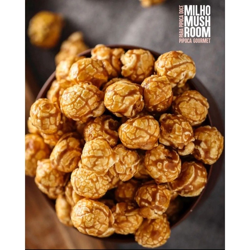 Milho Para Pipoca Mushroom Diferenciado Receitas Gourmet 500g