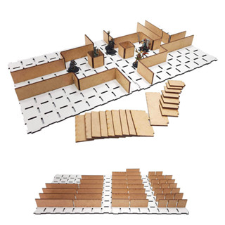 Grid Batalha RPG Multidimensional com Paredes 3D Mapas Battle Map para Miniaturas D&D Dungeons and Dragons Pathfinder em Oferta na Shopee