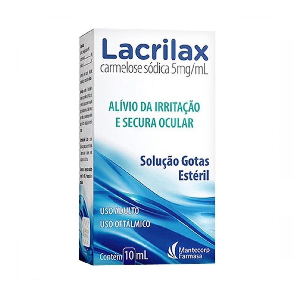 Lacrilax 5mg Solucao Oftalmica 10ml