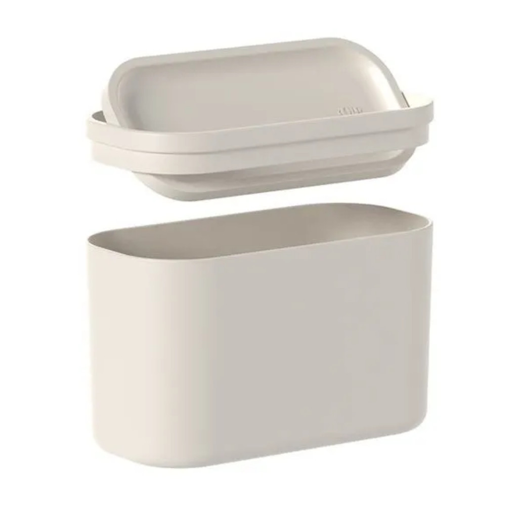 Lixeira de Pia para Cozinha Banheiro Cesto Lixo Basculante Bancada 1 Litro Pequena em Oferta na Shopee