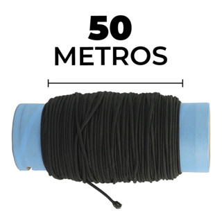 Extensor Elástico Em Metro 50m Rolo Super Resistente Para Bagageiro Caminhão Lona Piscina Multiuso em Oferta na Shopee