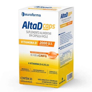 ALTA D CAPS 2000UI COM 30 CÁPSULAS em Oferta na Shopee