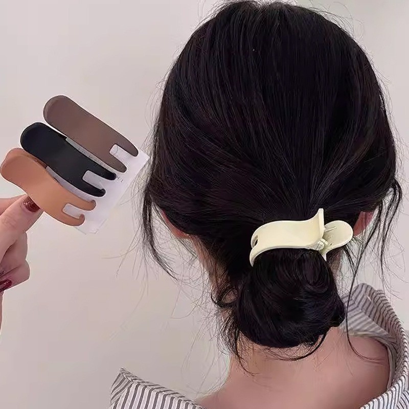 [Magpie] Agarrador Simples De Rabo De Cavalo Baixo Estilo Coreano Bola De Cabelo Grampo Acessórios De 2024 Novo em Oferta na Shopee