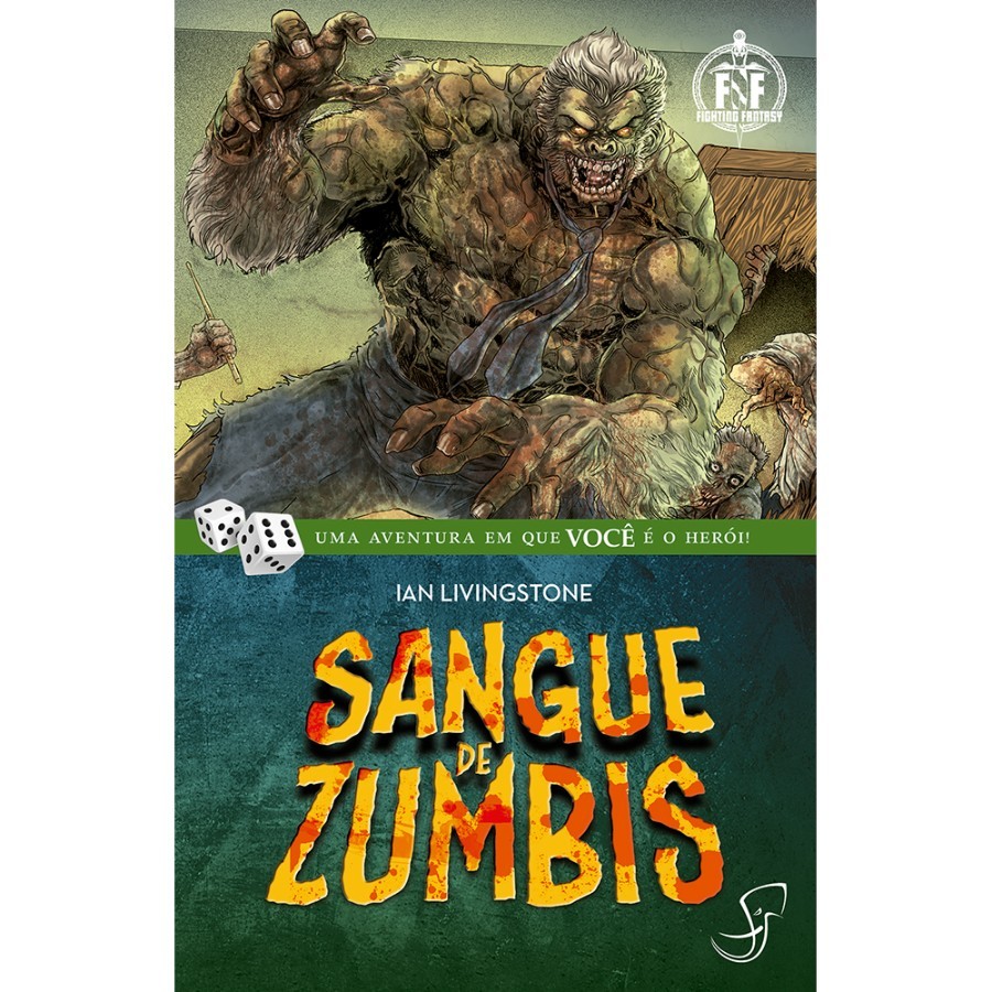 Livro Jogo RPG: Sangue de Zumbis Fighting Fantasy 19
