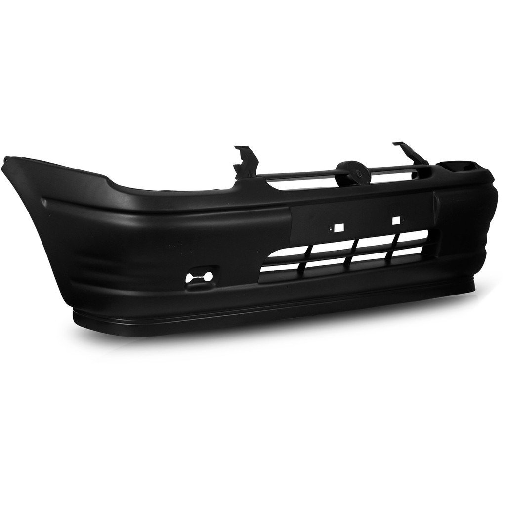 Detalhes do Parachoque Dianteiro Corsa 94 95 96 97 98 99 Preto Com Spoiler