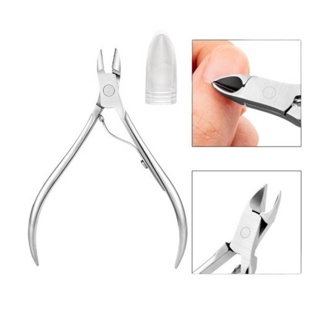 KIT 3 Peças Alicate de Corte de Aço Inox Profissional Manicure Promoção - Entrega Pronto - WL