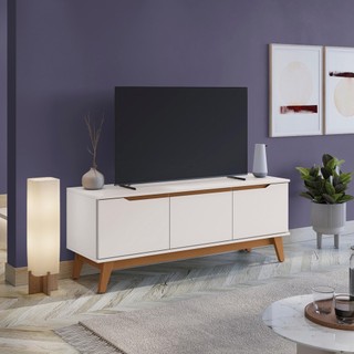 Rack Kappesberg 3 Portas Branco 136cm em Oferta na Shopee