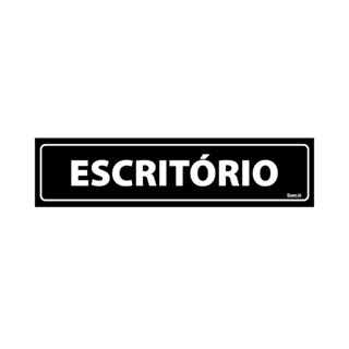 Placa De Sinalização Escritório 30x7 Ecom IA - A-404 F9e em Oferta na Shopee