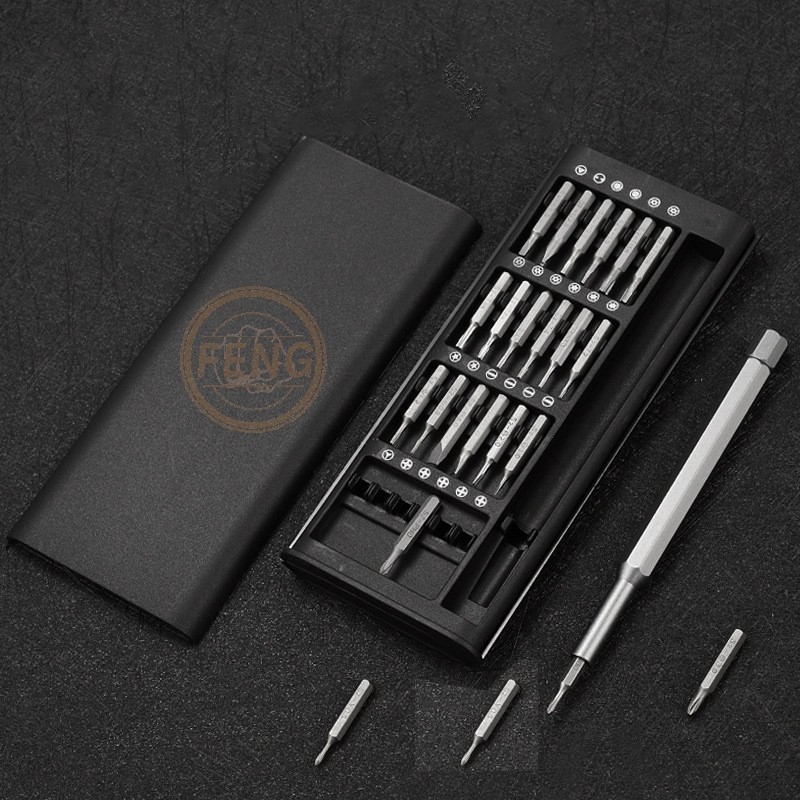 Kit Ferramenta Chave Magnética Precisão 24 Peças Pequenos Reparos Iphone Android Pc em Oferta na Shopee