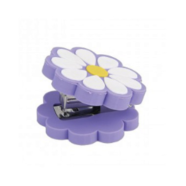 Mini Grampeador 10fl Flor Tilibra