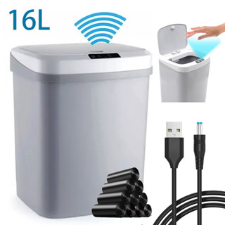 Lixeira com Sensor Inteligente Automática 16 Litros banheiro