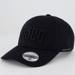 Boné Vasco 6 Gomos Preto