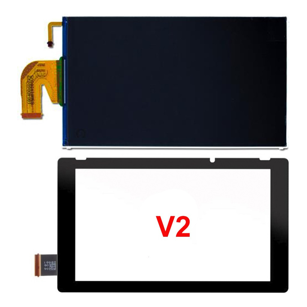 Tela Display Lcd + Tela Touch Screen V2 Para Video Game Nintendo Switch HAC-001(-01)