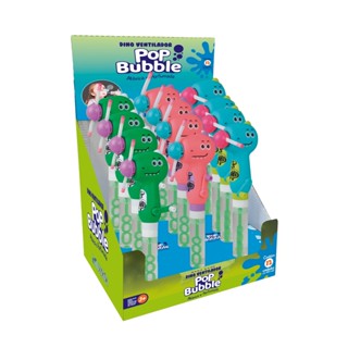 Brinquedo Infantil 1 Pop Bubble Cores Sortidas Dino Ventilador Unitário Fenix - DPB-445 em Oferta na Shopee