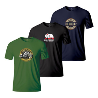 Kit 3 Camisetas Masculinas Sb P Ao Gg E Plus Size G1 Ao G9 em Oferta na Shopee