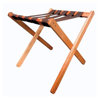 Suporte De Malas Para Hotel Pousada Dobrável Madeira Zaka em Oferta na Shopee