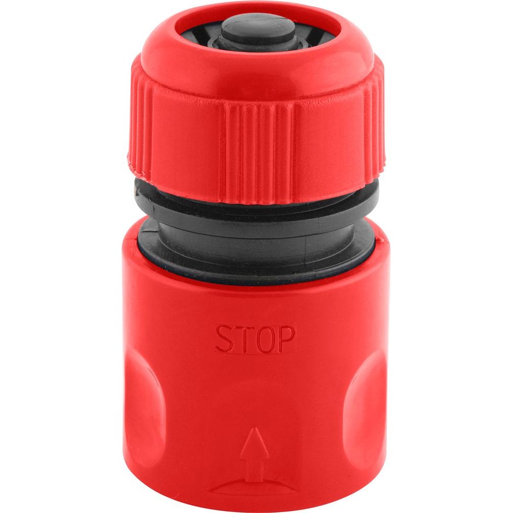 Engate rápido jardim 1/2" plástico com bloqueador Nove54