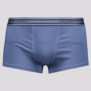Cueca Sunga Lupo Basic Algodão com Elastano Azul em Oferta na Shopee