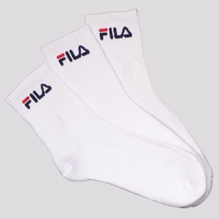 Kit Meia Fila 3 Pares Cano Médio Branco em Oferta na Shopee