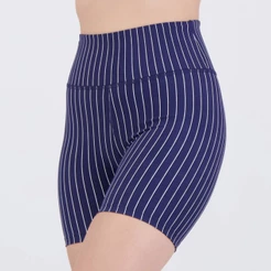 Bermuda Fila Sport Pinstripes Feminina Marinho