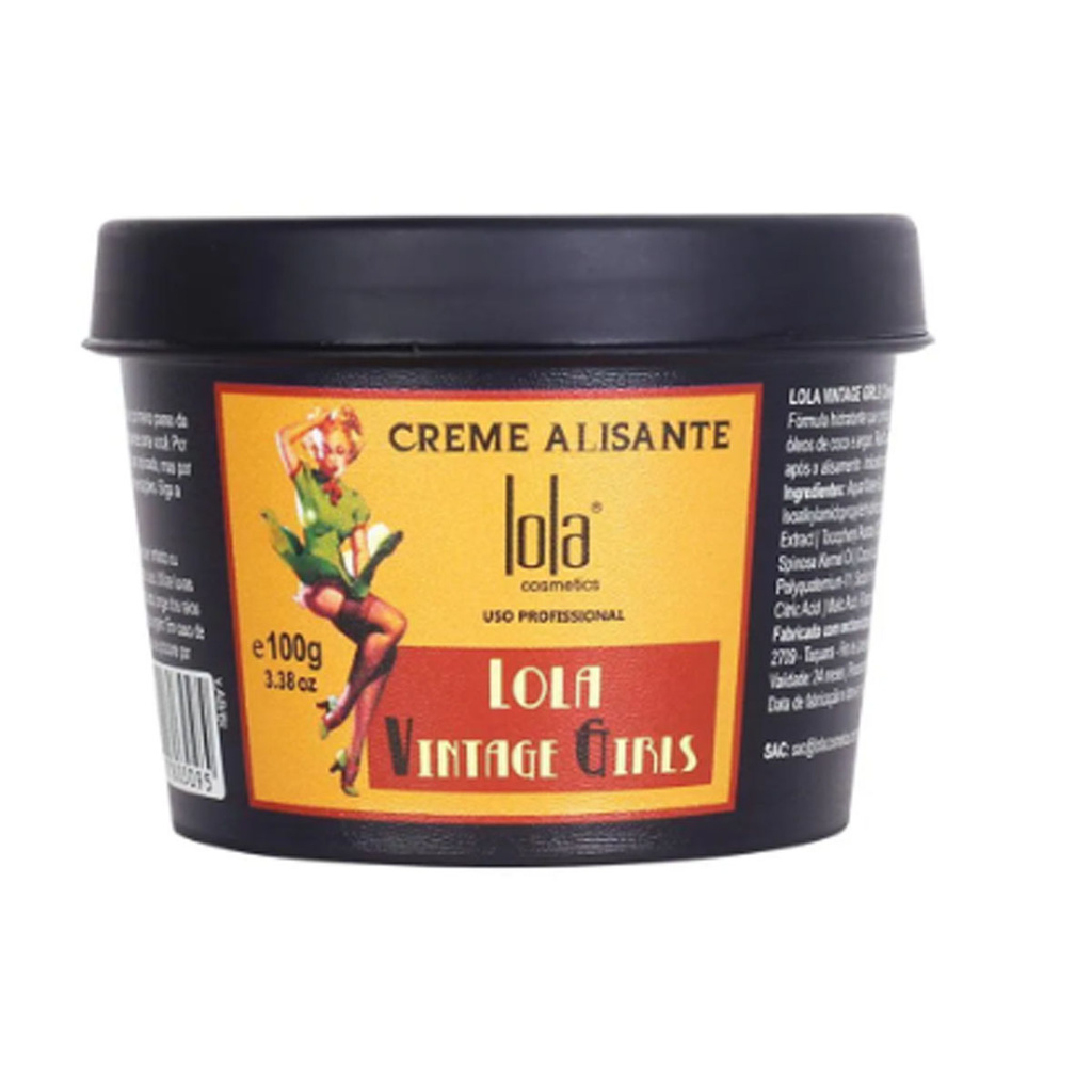 Creme Alisante Lola Cosmetics Vintage Girls 100g: Onde Comprar | BuscaProdutos
