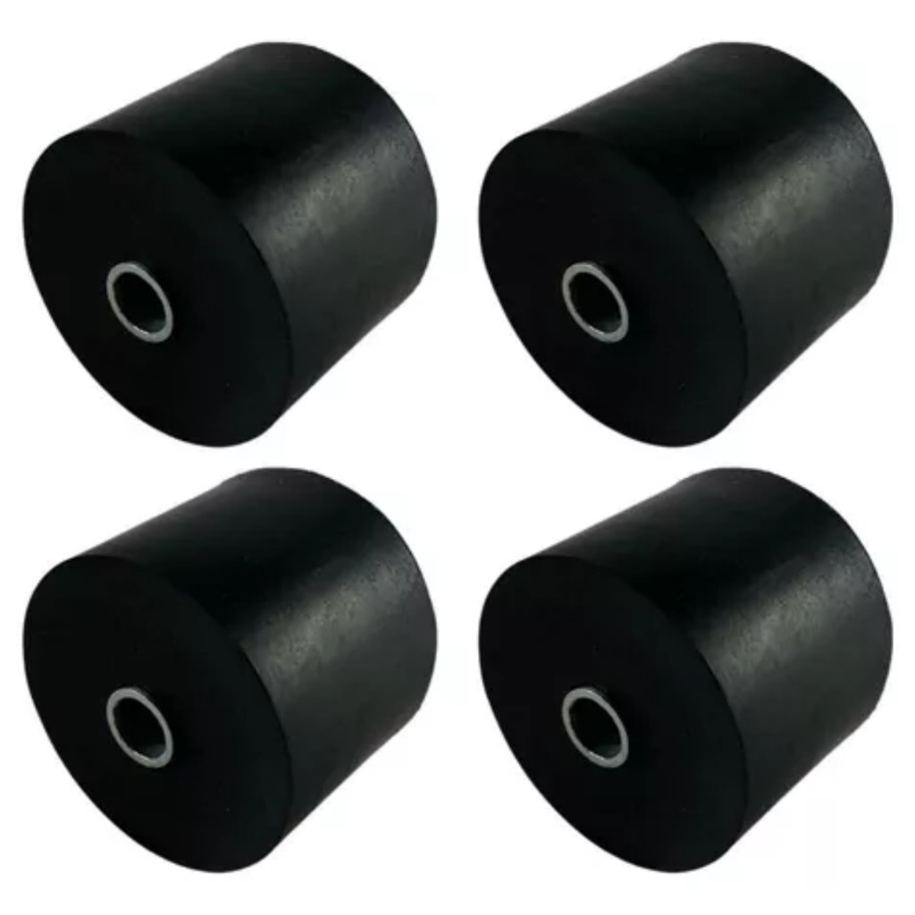 4 Rolete C/bucha 50x65mm Trilho Jet Ski Esteira De Mercados